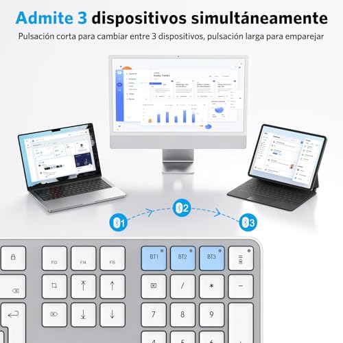 Clavier Apple AZERTY rechargeable pour éliminer les piles sur MacBook - 7