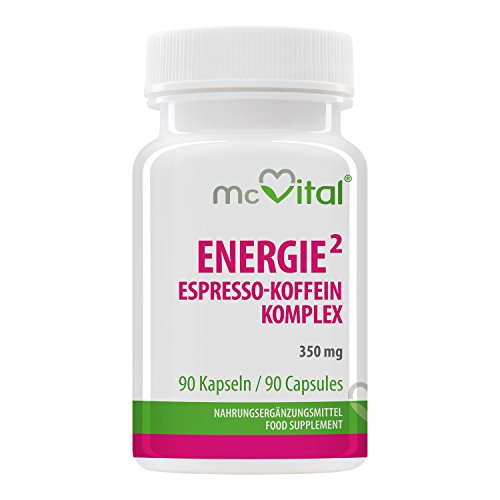McVital Energie² Espresso-Koffein Komplex 350 mg • Hochdosiert • 90 Kapseln Cover