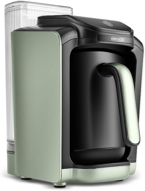 Karaca Hatır Automatic Turkish Coffee Machine with Water Chamber Cabbage Green
