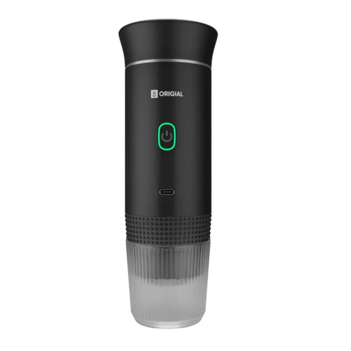 Cafetera Portátil 3 en 1 para Cápsulas y Café Molido, 20 Bares, Batería 7500mAh, Compatible Nespresso y Dolce Gusto, para Viaje, Camping, Coche y Oficina, Negro