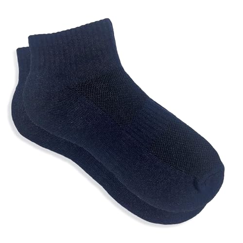 Image of Men's Cotton Rich Ankle Socks Unisex | Soft, Skin Friendly, Terry Cushioned & Breathable | Fits UK 5-11| Combo Packs