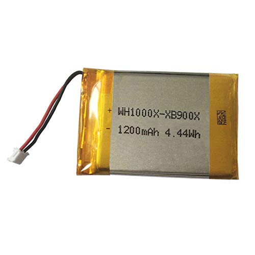 XinlanTech Batterie de rechange 3,7 V 1200 mAh pour casque Sony WH XB900N Bluetooth Wh H910N Cover