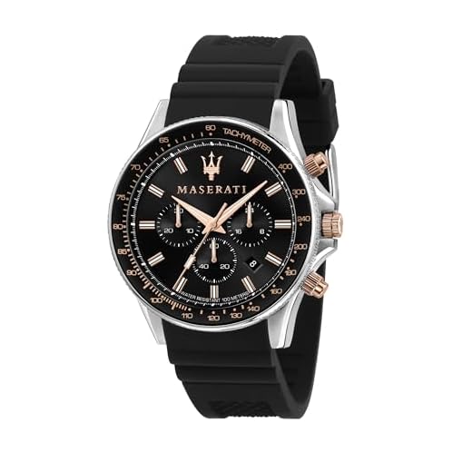 Maserati Reloj Hombre, Colección SFIDA, en Acero, Silicona - R8871640002