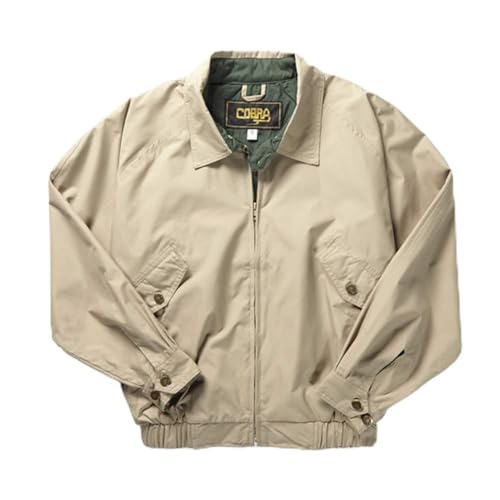 TRENDWAVE SPORTSWEAR Lightweight Executive Golf Windbreaker Jacket with Classic Brass Buttons