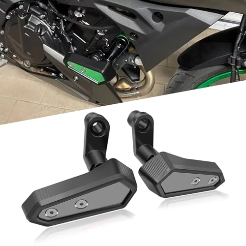 For NINJA500 Z500 SE ninja 500 z500 se 2024 2025 2026 accessories engine anti-fall protection cover motorcycle body anti-fall block side cover protection frame slider impact engine drop pad (Titanium)