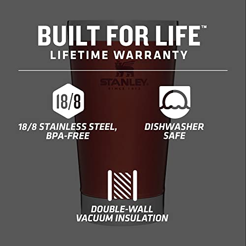Stanley Classic The Stay-Chill Beer Pint 16Oz Cinnamon Glow #TOP2