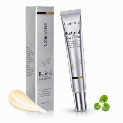 Retinol Under Eye Cream - Anti Aging Eye Cream for Dark Circles, ...