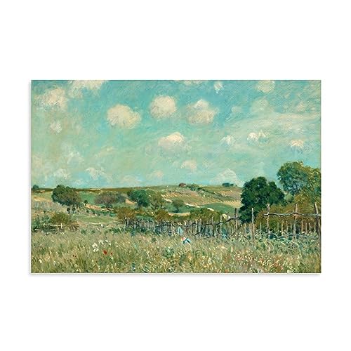 RyuSa Alfred Sisley Famous Painters' Works(Wall26 Meadow ) Printing Posters Wall Art Gifts Bedroom Prints Home Decor Hanging Picture Canvas Paintings 08x12inch(20x30cm) RyuSa Alfred Sisley Famous Painters' Works(Wall26 Meadow ) Printing Posters Wall Art Gifts Bedroom Prints Home Decor Hanging Picture Canvas Paintings 08x12inch(20x30cm)