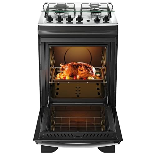 Fogão 4 Bocas Dako Supreme Mesa de Inox e Timer Bivolt