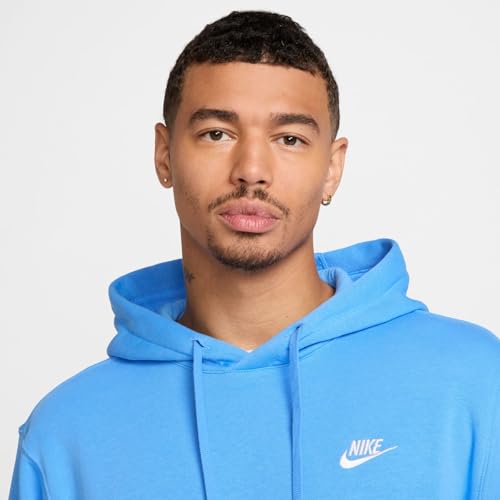 Nike Club Fleece Pullover Hoodie (BV2654-412, Light Blue)4