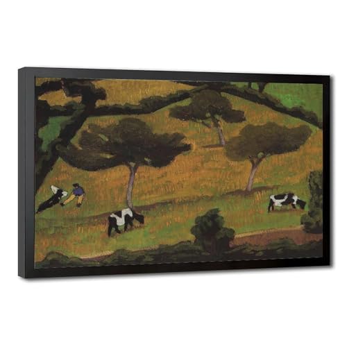 Tableau de vaches Roger De La Fresnaye : transformez un bureau vide en espace inspirant