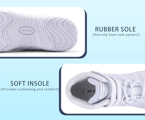 Chaussures de compétition de pom-pom girl blanches souples pour fille - 4
