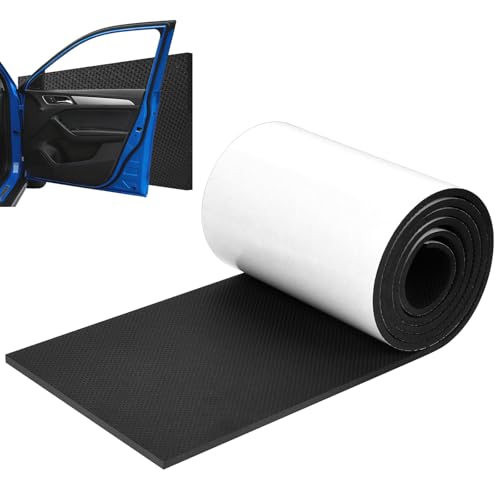 OTraki Protezione per Colonne del Garage, 2m x 20cm Paracolpi Garage Auto da Muro, 6 mm Extra Spesso Autoadesivo Pannelli da Parete per Adatto per Pareti di Magazzino auto e Parcheggi