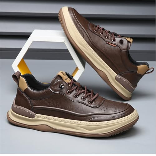 Men's Casual Lace Up Running Shoes Non Slip Rubber Sole Athletic Sneakers for Jogging Walking Everyday Comfortable Wear2