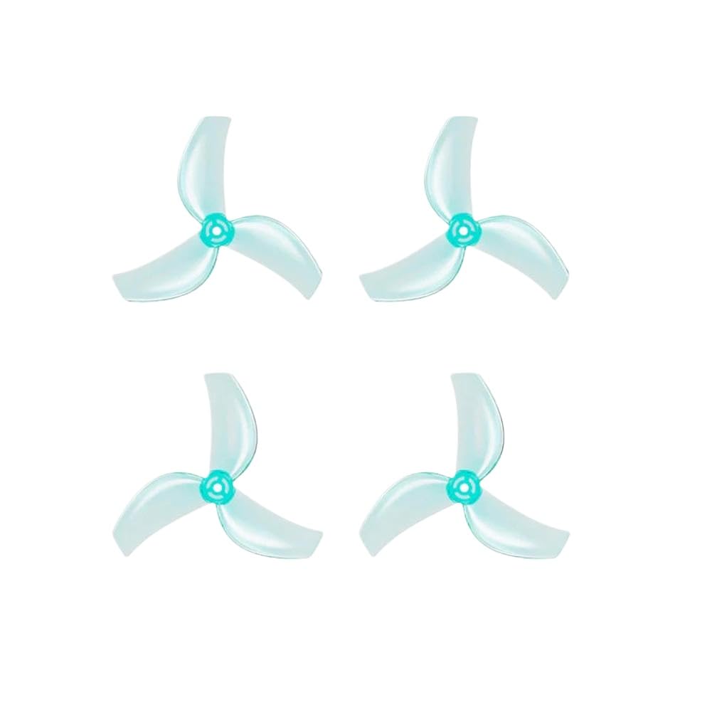 Juego De Hélices De 3 Pulgadas 1611 12 Pares CW Y CCW PC Compatible con RC Pavo Femto BWhoop FPV Racing Quadcopter(12Pairs Blue)