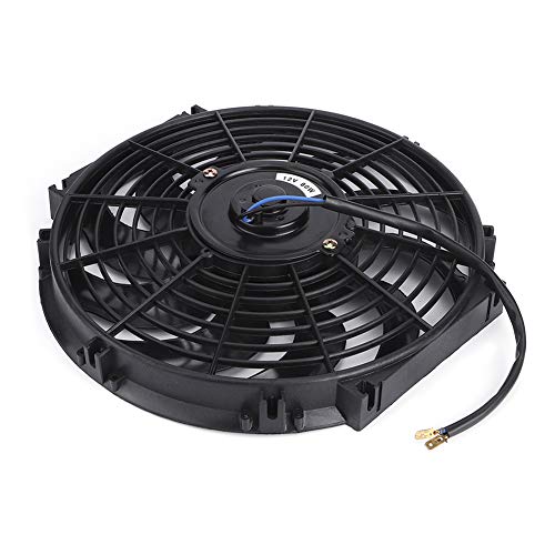 Radiateur thermique 12V ventilateur 10 pales compartiment moteur ABS 12,050 pouces