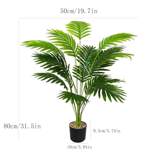 Palmier artificiel en soie haut de gamme pour intérieur et jardin - 3