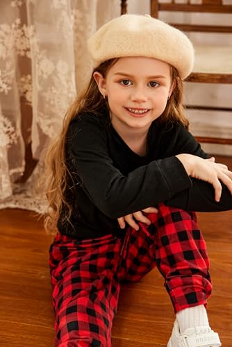 Image of Arshiner Girls 2 Piece Outfits Kids Tie Dye Sweatsuits Set Long Sleeve Shirt and Pants Set Size 5-14 Y