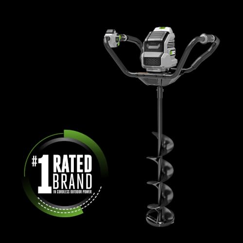 EGO Power+ 8' Auger, Electric Ice Auger for Ice Fishing, Battery and Charger Not Included - IG0800