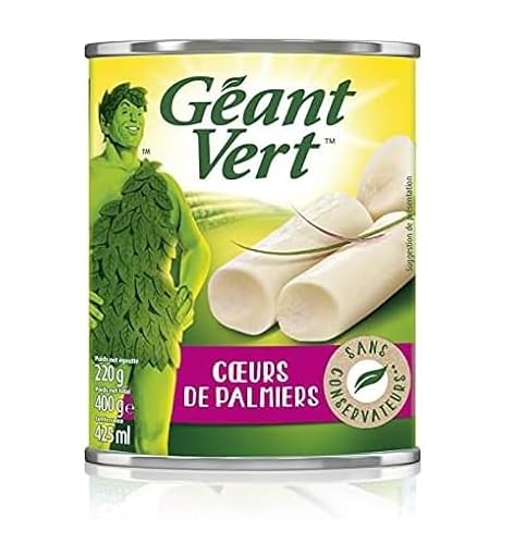 Géant vert coeurs de palmier boite 1/2 - LOT de 4 - Vendu Par LOT