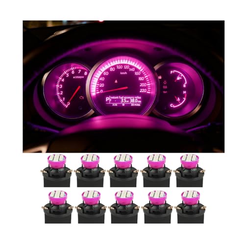 Bulbos LED para Panel de Auto T10 10 piezas 12V miniatura 7