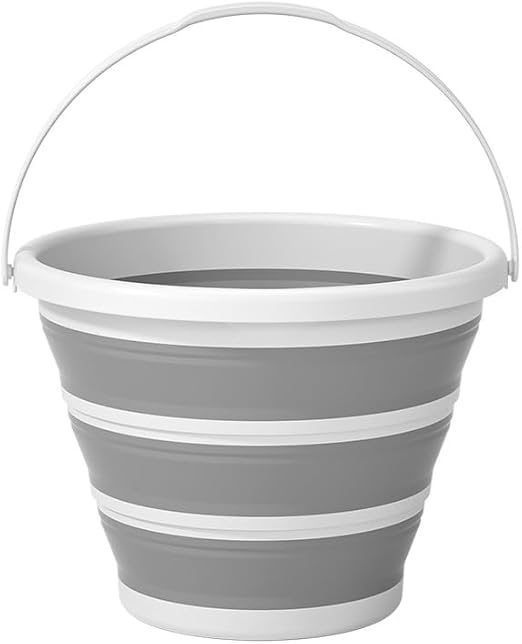Collapsible Bucket 10L 2.6 Gallon Cleaning Bucket Mop