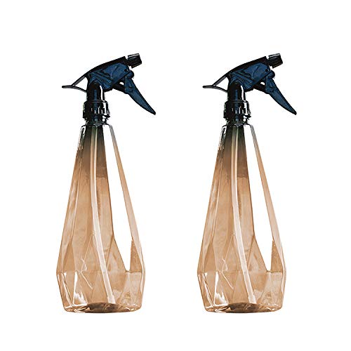 Amber Spray Bottle-Cleaning Spray Bottles,Healthy Plastic & 32 oz Spray Bottle For Hair&Hand&Clothe&Bathroom&Plant?Empty Mister Refillable Spray Bottles With ET,Essential Oil,Water,etc.(2 pack)