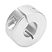 10PCS Aluminum Alloy Open Type Shaft Collars with Screws, 12mm Bore Axle Locking Collar for Gear Box Assembly and Automotive Industry, Easy Installation and Adjustment