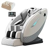 Massagesessel, Ganzkörper-Airbag-Massage mit SL-Typ langer Führungsschiene, mehrere Programme für Zuhause & Büro