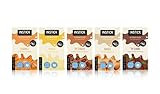 ✔️ Das Bundle enthält 5 Packungen zu je 12 Sticks (1 Stick für je 0,5 L) der Sorten Vanille, Mandel, Karamell, Typ Schoko und Eiskaffee (enthält 65% löslichen Bohnenkaffee).