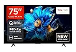 TCL 75P7K-UK 75" QLED 4K Ultra HD HDR Google TV (Google Assistant, Freeview Play, Dolby Atmos, Dolby Vision, HDR10+, 120Hz Game Accelerator, Motion Clarity，2025 Model)