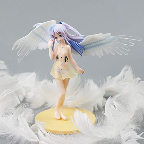 Jin Chuang Angel Beats Tachibana Kanade Cute Action Figure PVC Model Toys Decoration Anime Angel Figurine Birthday Gifts for Girls 15cm