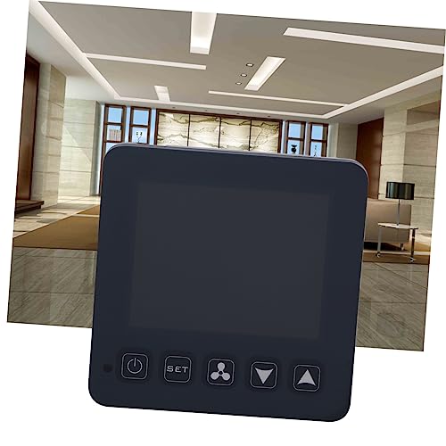 Thermostat numérique programmable LCD pour ventilo-convecteur et climatisation centrale - 7