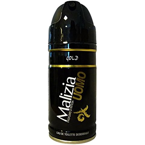 Malizia Desodorante Hombre Gold Spray 150 ML Cover