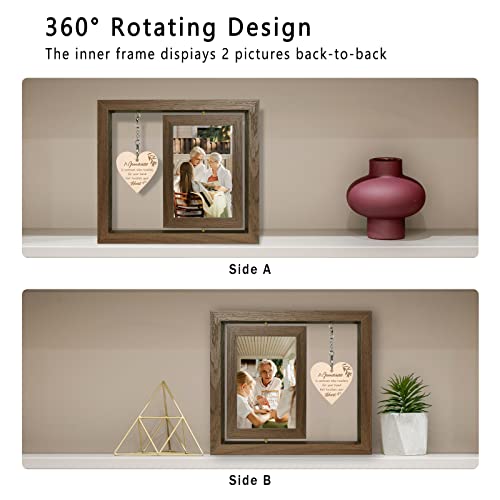 A-Grandchild-is-Someone-Who-Reaches-for-Your-Hands-but-Touches-Your-Heart-Picture-Frame-First-Time-Grandparents-Gifts-Display-Two-4x6-Inch