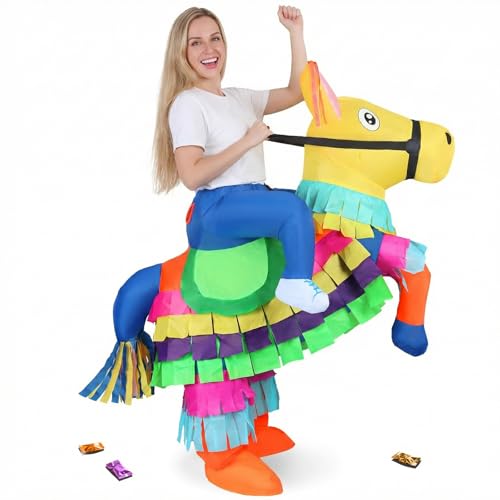 Costume gonflable pour adulte Candyhouse : déguisement solide qui reste gonflé
