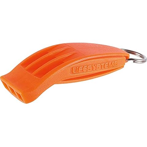 Lifesystems Super-Loud Hurricane Whistle with Lanyard Cover