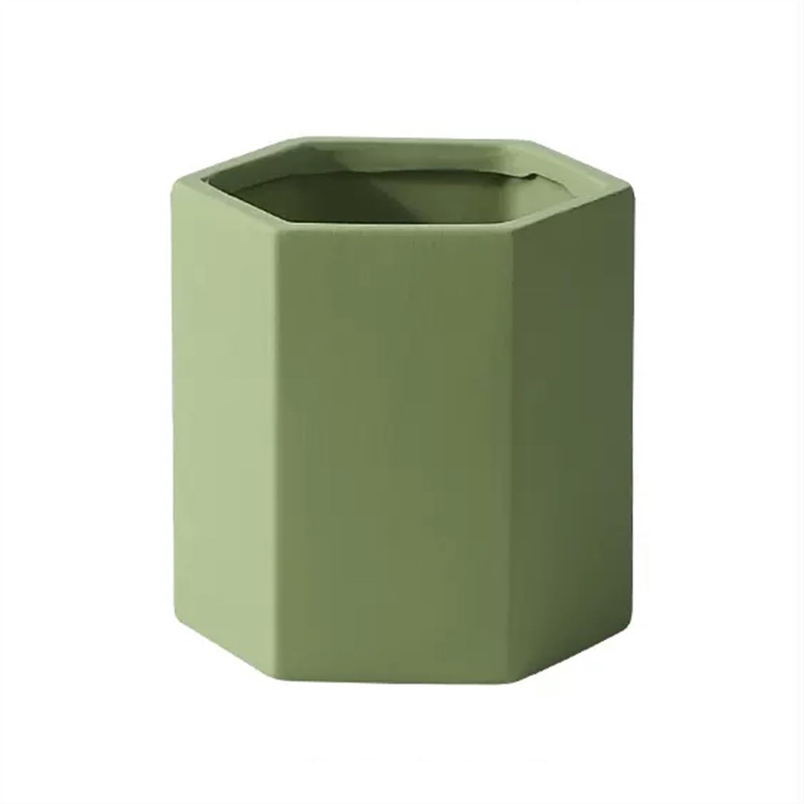 Petit pot de fleurs en céramique haut de gamme Green2 S style géométrique