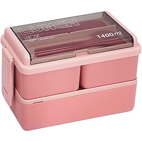 Ninevi Eastor Bento Box Hermetico,1400ml fiambreras Cover