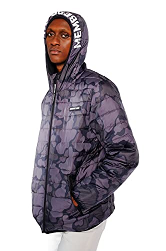 Members Only Men's Solid Puffer Packable Jacket3