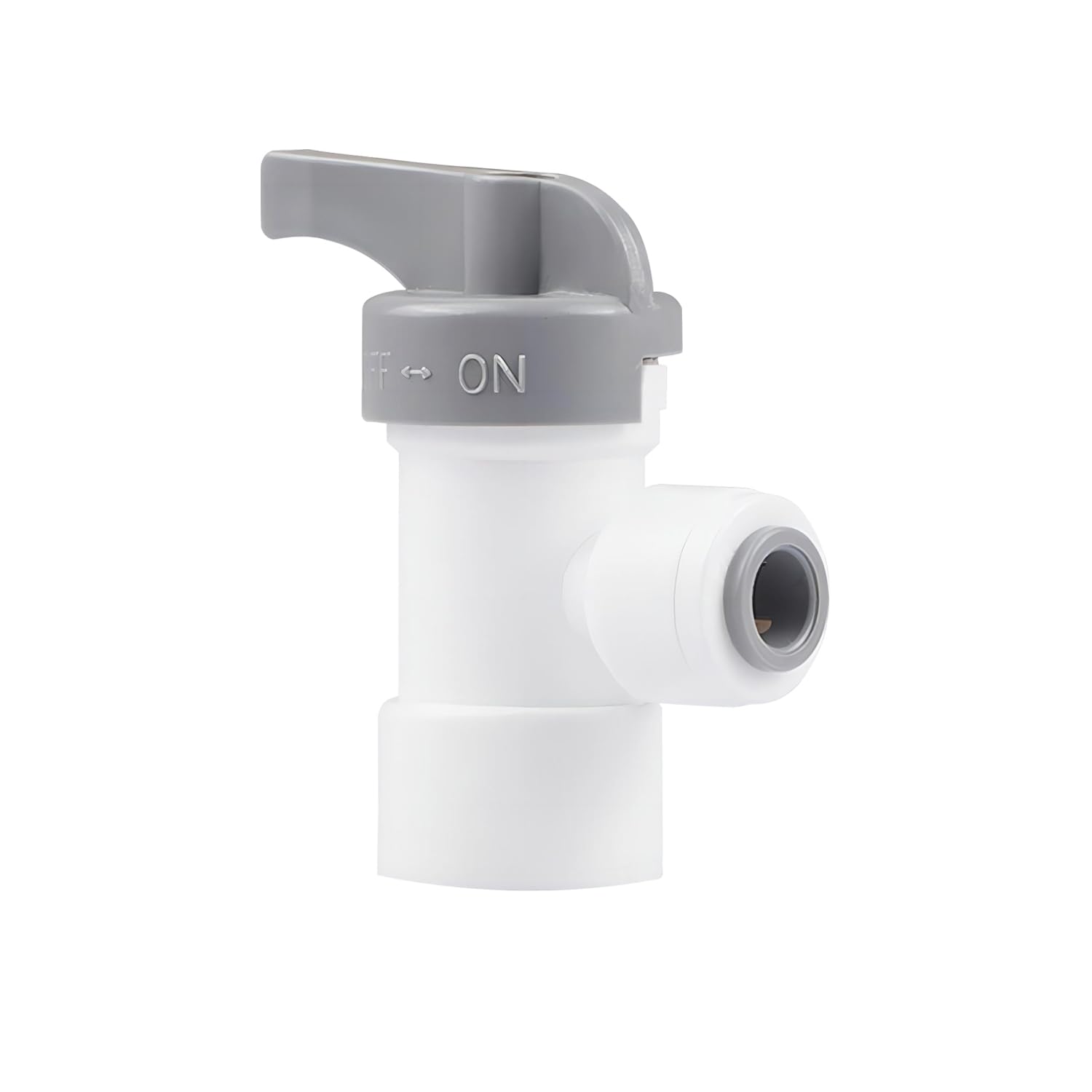 Qrity Conectores de Manguera Rectos de Agua RO, Conector Rápido Filtro Agua Adaptador, 1/2" Rosca Macho/Hembra Conector-1/4" Acoplamientos rápidos para filtros, para RO Inverso Ósmosis Sistema — view 28