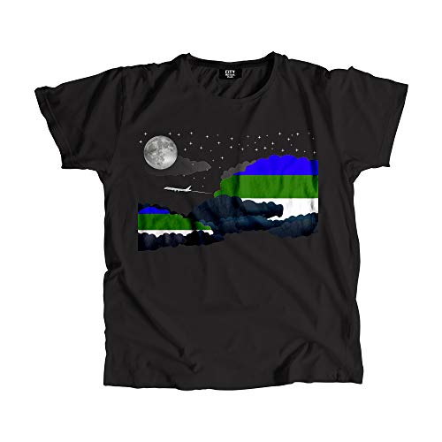 T-shirt Komi Night Clouds pour homme et femme en coton