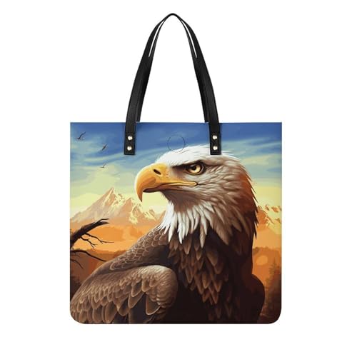 Sac seau souple femme tendance en cuir végétalien Eagle