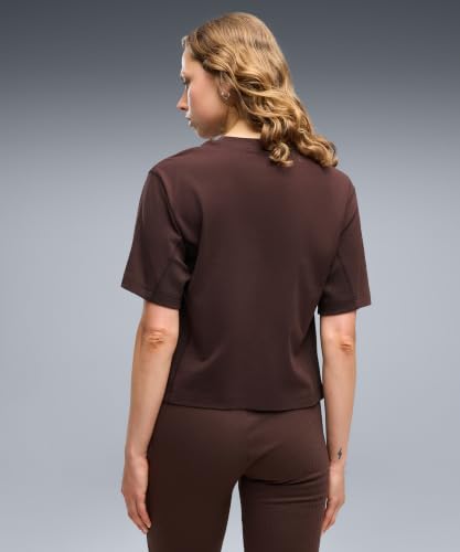 PUMA T-Shirt décontracté Her Femme M, Chocolate Fondue Brown