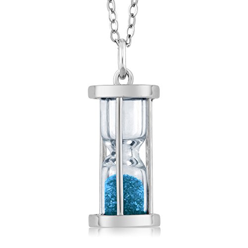 CHRONOIZM 砂時計ネックレス シルバー SANDGLASS NECKLACE | CHRONOIZM