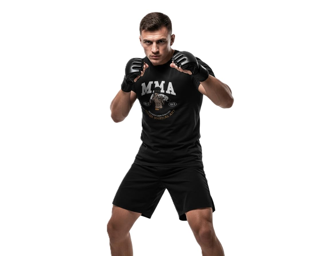 ［ MMA ］ MMA NRNL Tee / Black_XL Invincible Men's MFN 17 Replica T-Shirts