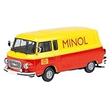 Marke (Fahrzeug): Barkas Schuco 450364000 - Barkas B 1000, Kastenwagen, Minol, Sammlermodell, 1:43