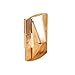 Defender Security U 9938 Wood Window Flip Lock, Brass Plated Steel,(Pack of 2)