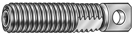 Spring Anchor, Swivel, 18-8, 6-32 x 5/8 OAL