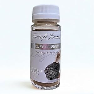 Trüffelpulver 45g | Schwarzer Sommertrüffel Gewürz | Feines Gourmet-Würzmittel | Made in Italy